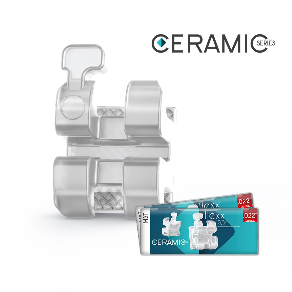 2 SETS DE BRACKETS CERAMIC MBT .022 FLEXX