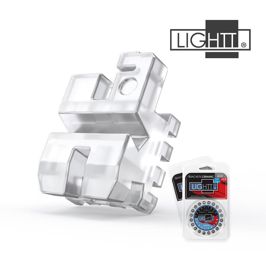 2 SETS DE  BRACKETS CERAMIC LIGHTT ROTH