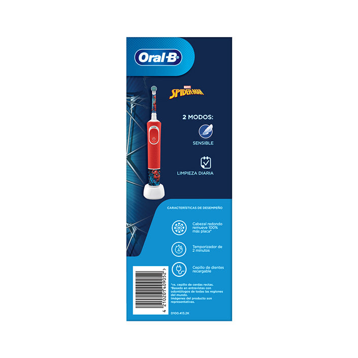 Oral-B Marvel Spider-Man Cepillo Eléctrico Recargable 1 Unidad