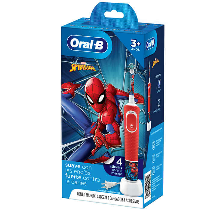 Oral-B Marvel Spider-Man Cepillo Eléctrico Recargable 1 Unidad