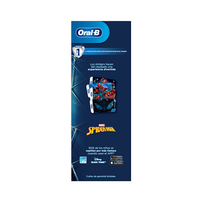 Oral-B Marvel Spider-Man Cepillo Eléctrico Recargable 1 Unidad