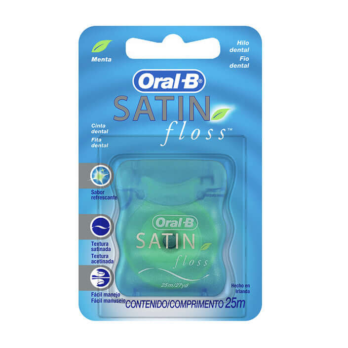 Oral-B SatinFloss Menta Hilo Dental 25m