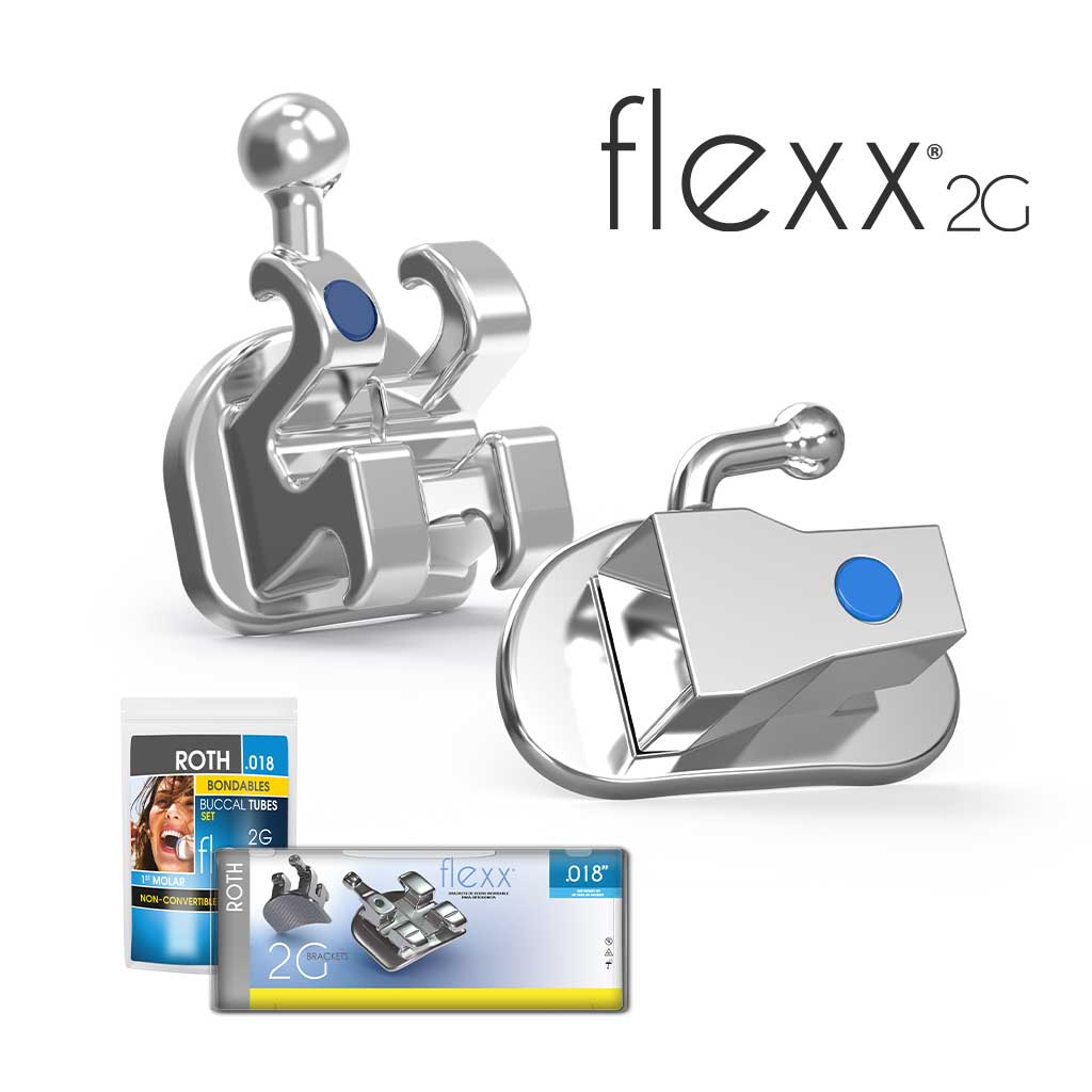 PROMO FLEXX 2G ROTH 1 SET DE BRACKETS + 1 SET DE TUBOS