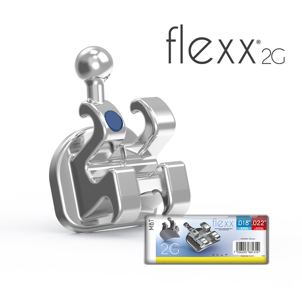 Set de Brackets Flexx® 2G Standard o Edgewise