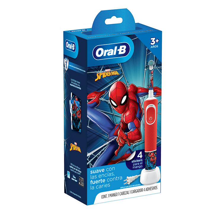 Oral-B Marvel Spider-Man Cepillo Eléctrico Recargable 1 Unidad