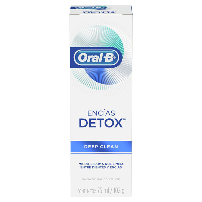 Oral-B Detox Deep Clean Pasta Dental Con Flúor 75 ml